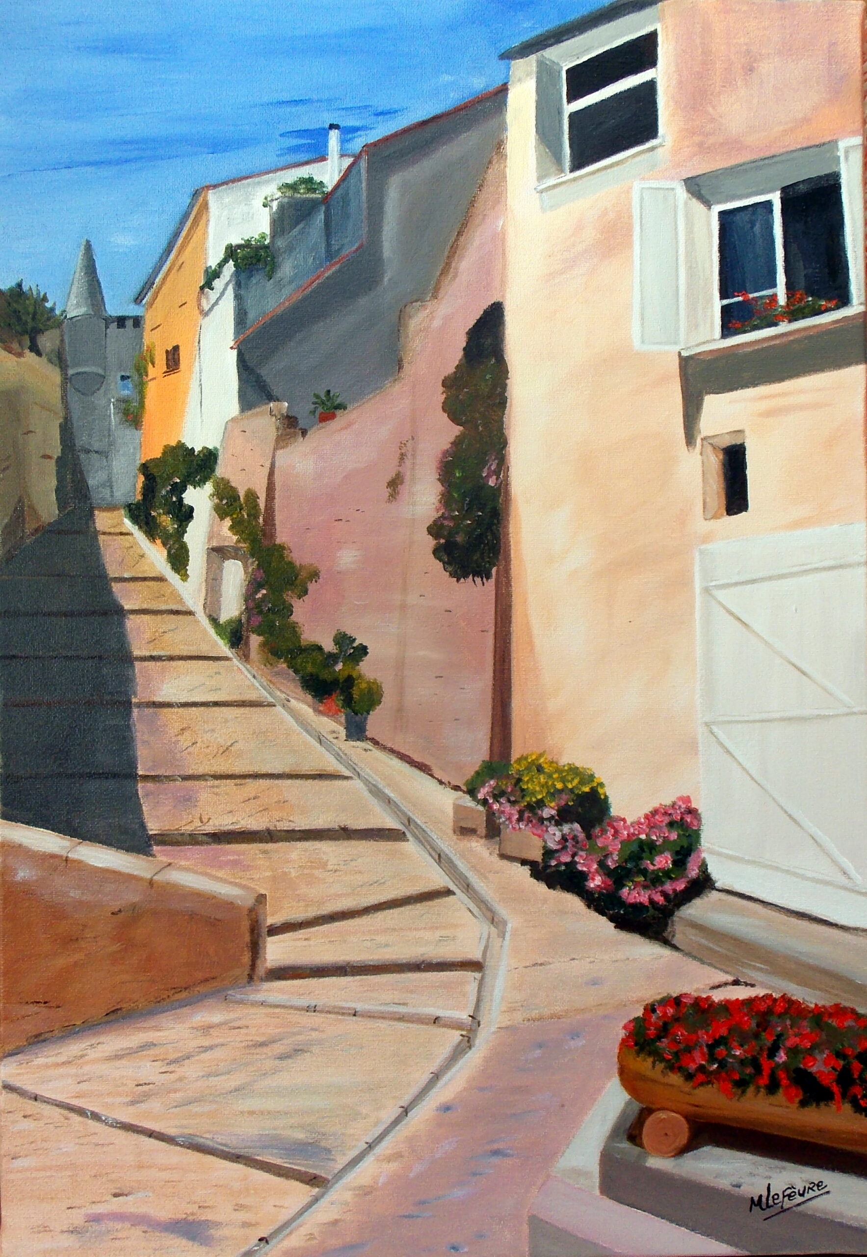 Ruelle de Provence  38 x 55